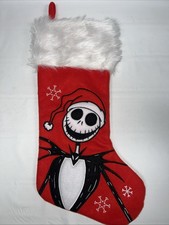 Disney  s Tim Burton  s The Nightmare Before Christmas Stocking NWOT