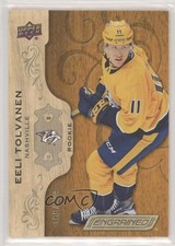 2018-19 Upper Deck Engrained Rookies 166/299 Eeli Tolvanen #90 2r5