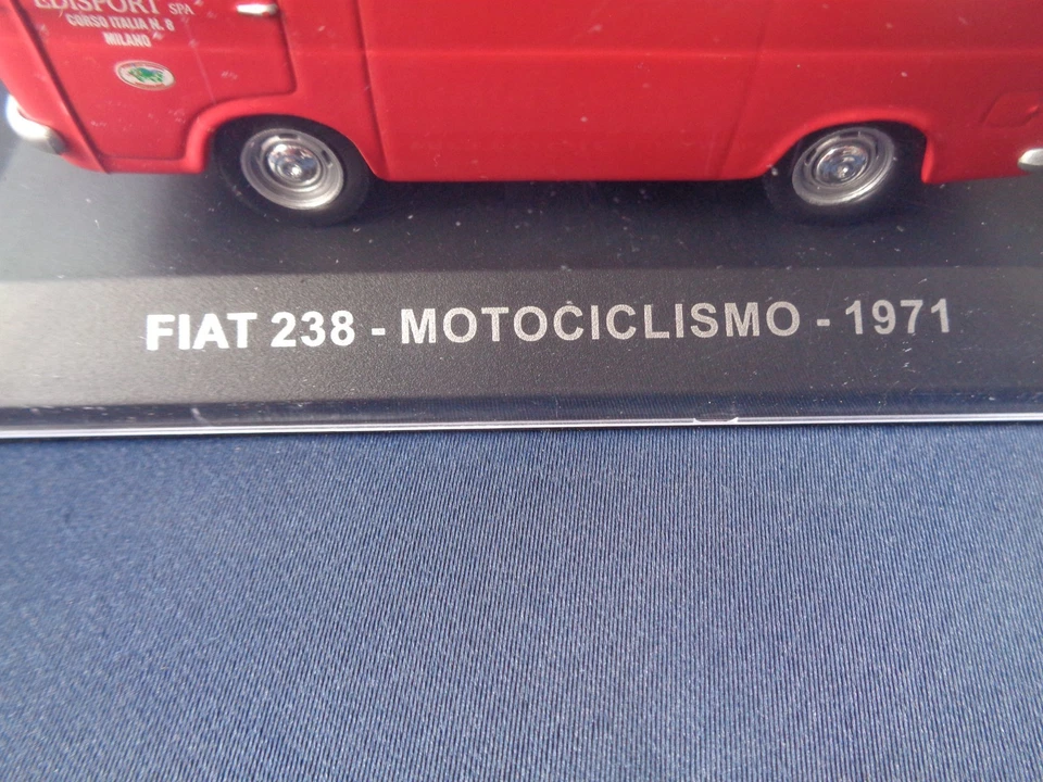 VEICOLI PUBBLICITARI SCALA 1/43 FIAT 238 RIVISTA MOTOCICLISMO 1971 EDISPORT - Immagine 3 di 4