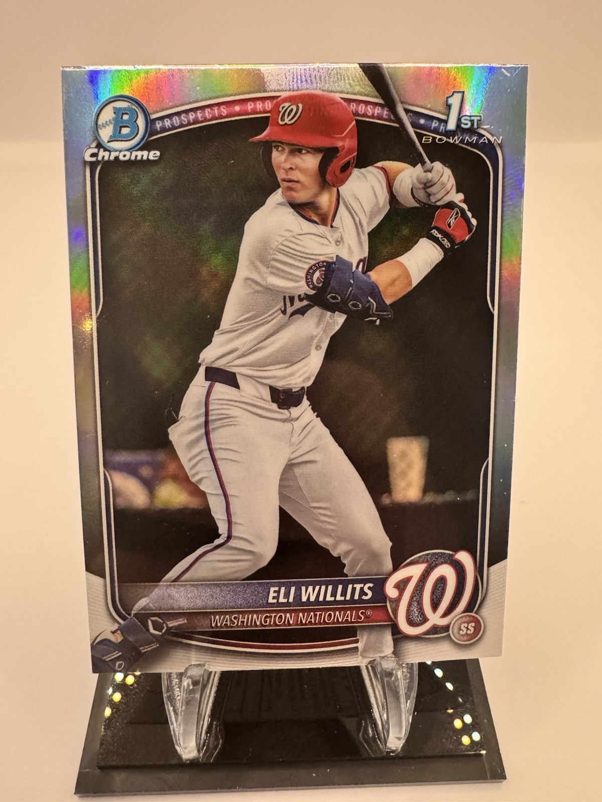 2025 Bowman Draft - Chrome Eli Willits #BDC-1 Refractor (RC)