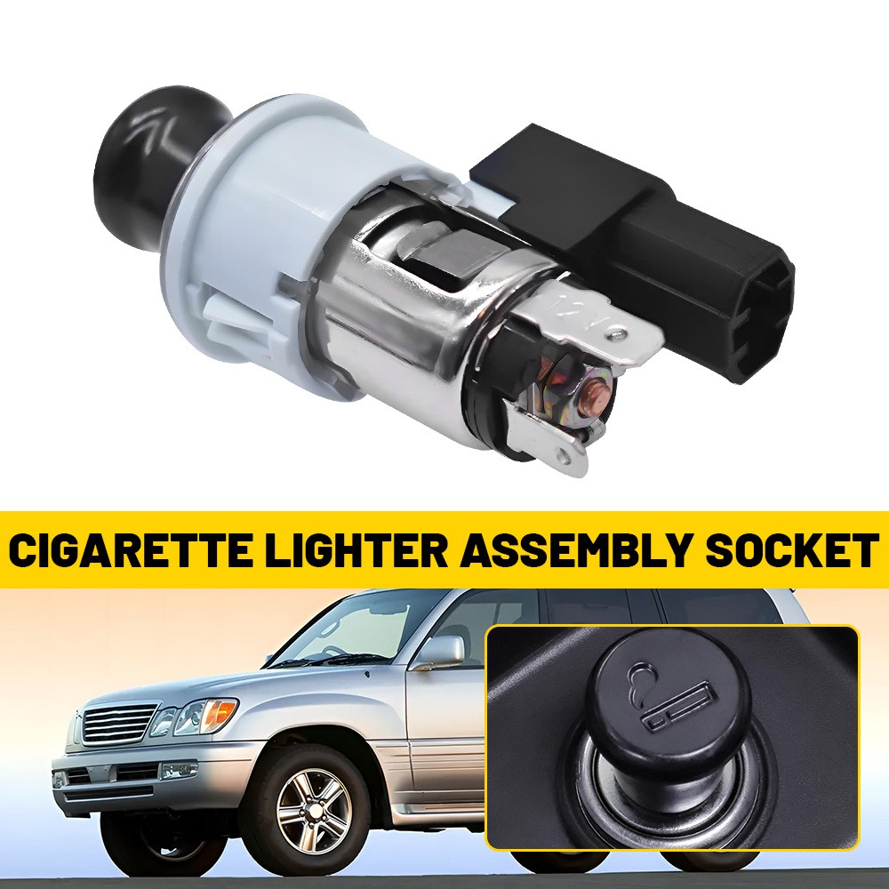can you plug a cb radio into a cigarette lighter CB Power Cord 3 Pin Plug Cable-12V Cigarette Lighter Plug Heavy Duty 2 Wire  16 Gauge