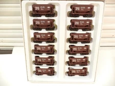 Walthers Ho 932-4551, Ore car 12-Pack, Bessemer & Lake Erie