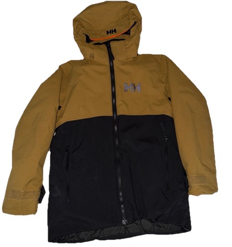 Helly Hansen Mustard/ Black Unisex Boys 140/10 Removable Hooded