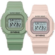 Women Outdoor Sport Watch Digital Watch Waterproof Watch LED Wristwatch XmasGift
