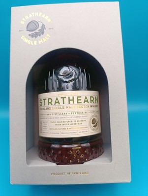 Strathearn Triple Cask Single Malt Scotch Whisky 700ml 50% Vol Batch 1