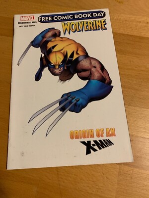 Promo Book Marvel Comics #WOLVERINE WOLVERINE FCBD Free Comic Book Day Origin of an X-Man X-Men