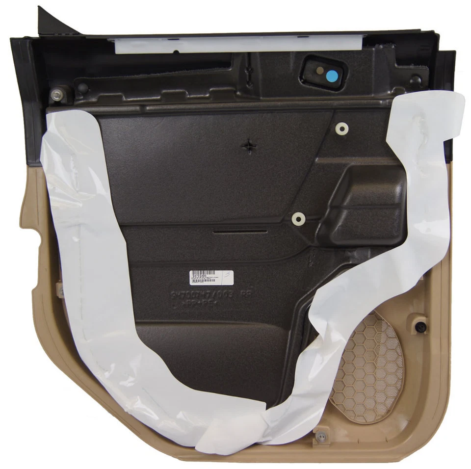 Painel de porta traseira Hummer H3T 2009-2010 ébano e cashmere destro novo fabricante de equipamento original 94723405 - Imagem 2 de 4