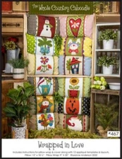 Love Pillow Wrap Pattern Multi 13" x 19"