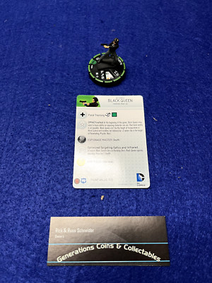 HEROCLIX 023b Unc Prime Black Queen