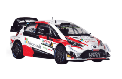 TOYOTA YARIS WRC 2019 TÄNAK WRC RALLY CAR (SCALE 1/43) NEW IN