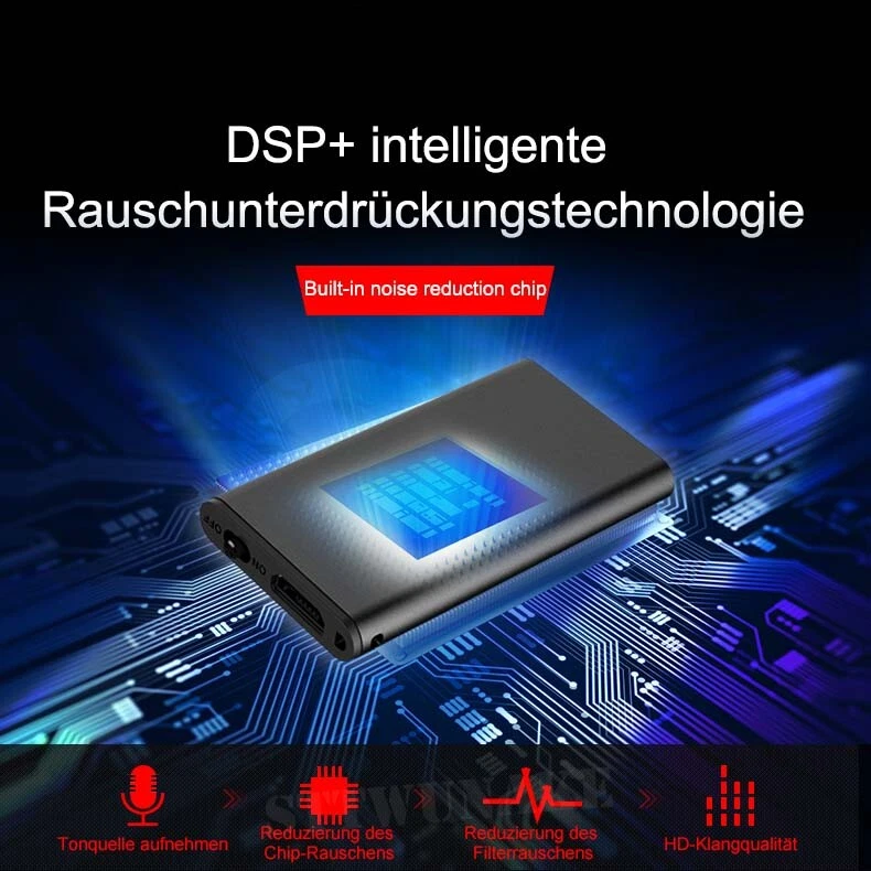 Spion Abhörgerät Wanze Voice Recorder Diktiergerät Spy 8GB getarnt Mini Auto A37 - Bild 4 von 4