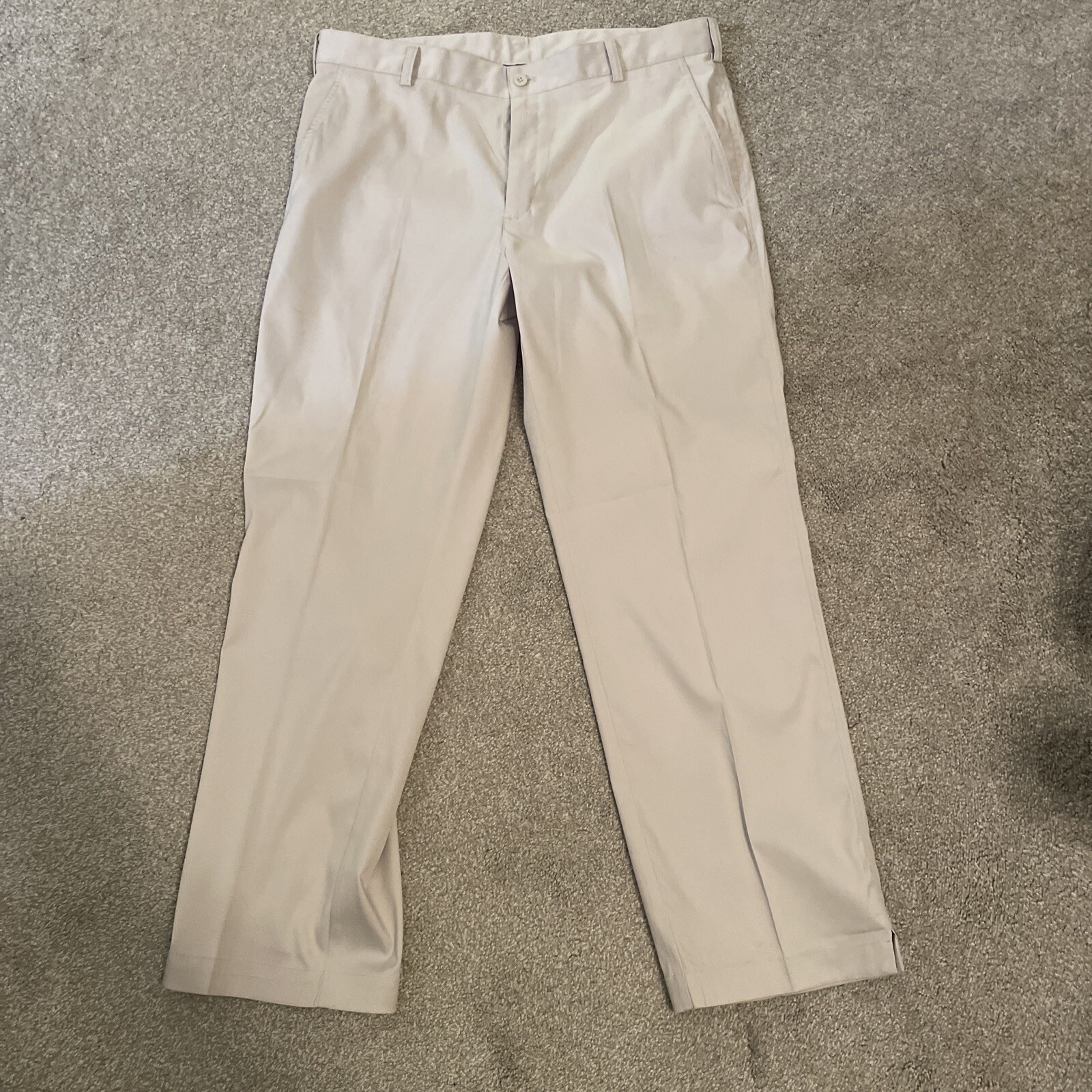 Nike Golf Pants Mens 30x36 Stone eBay