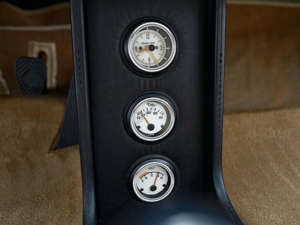 Polished Aluminum Dash Indicator Rings – Fits Alfa Romeo 159 (2004-2011)