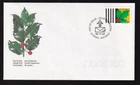 Canada FDC 1995 Christmas Holly sc#1588