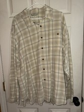 Tommy Bahama Shirt Men's 2XL XXL 100% Silk Button Long Sleeve Collared 