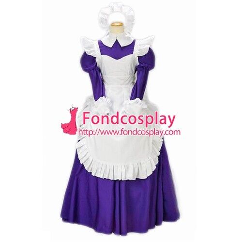 Sissy Maid Dress Lockable Cosplay Costume Gothic Lolita Cosplay Custom cosplay Obfita produkcja krajowa