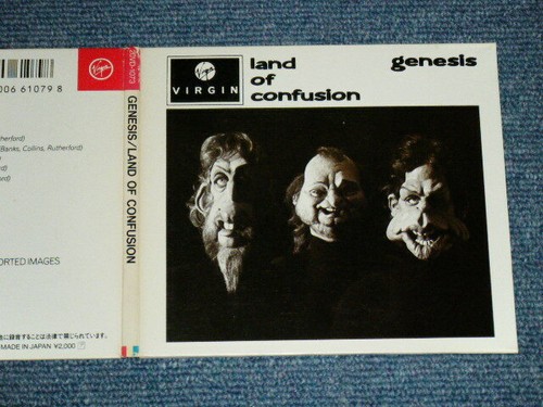 GENESIS Japan 1987 Original 1st Press 20VD-1073 NM CD LAND OF CONFUSION - Imagen 3 de 8