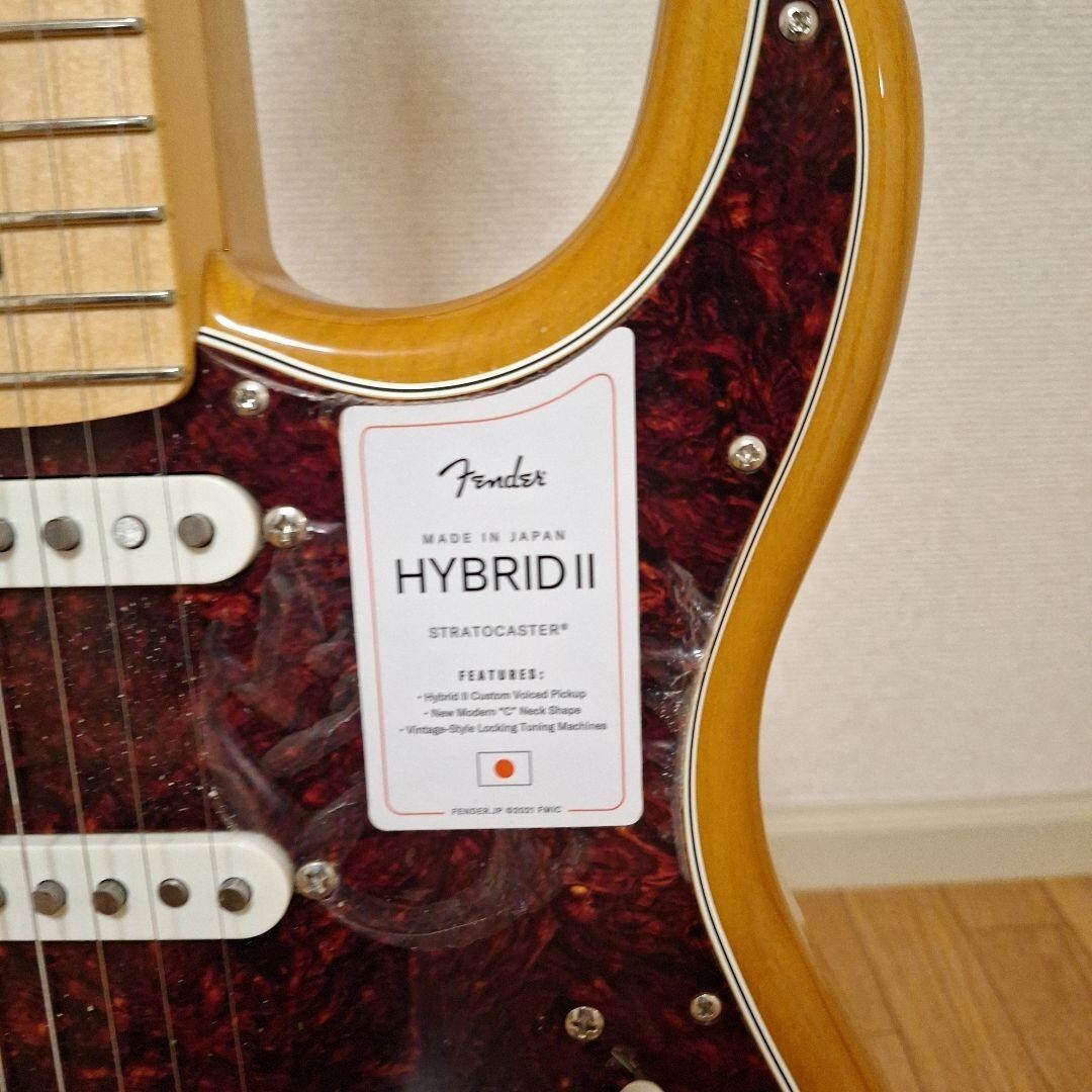 Fender Hybrid ii エレキギター ナチュラルカラー 22フレット Fender Hybrid II Electric Guitar Natural Color 22 Frets From