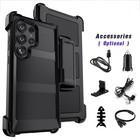 Do Samsung Galaxy S24 / S24 + / Ultra / S24 FE Wytrzymały klips na pasek Etui / akcesoria