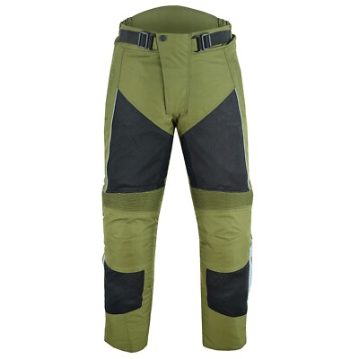 Warrior Motorrad SOMMERNETZ 600D Cordura Textil 3M atmungsaktive Panzerhose