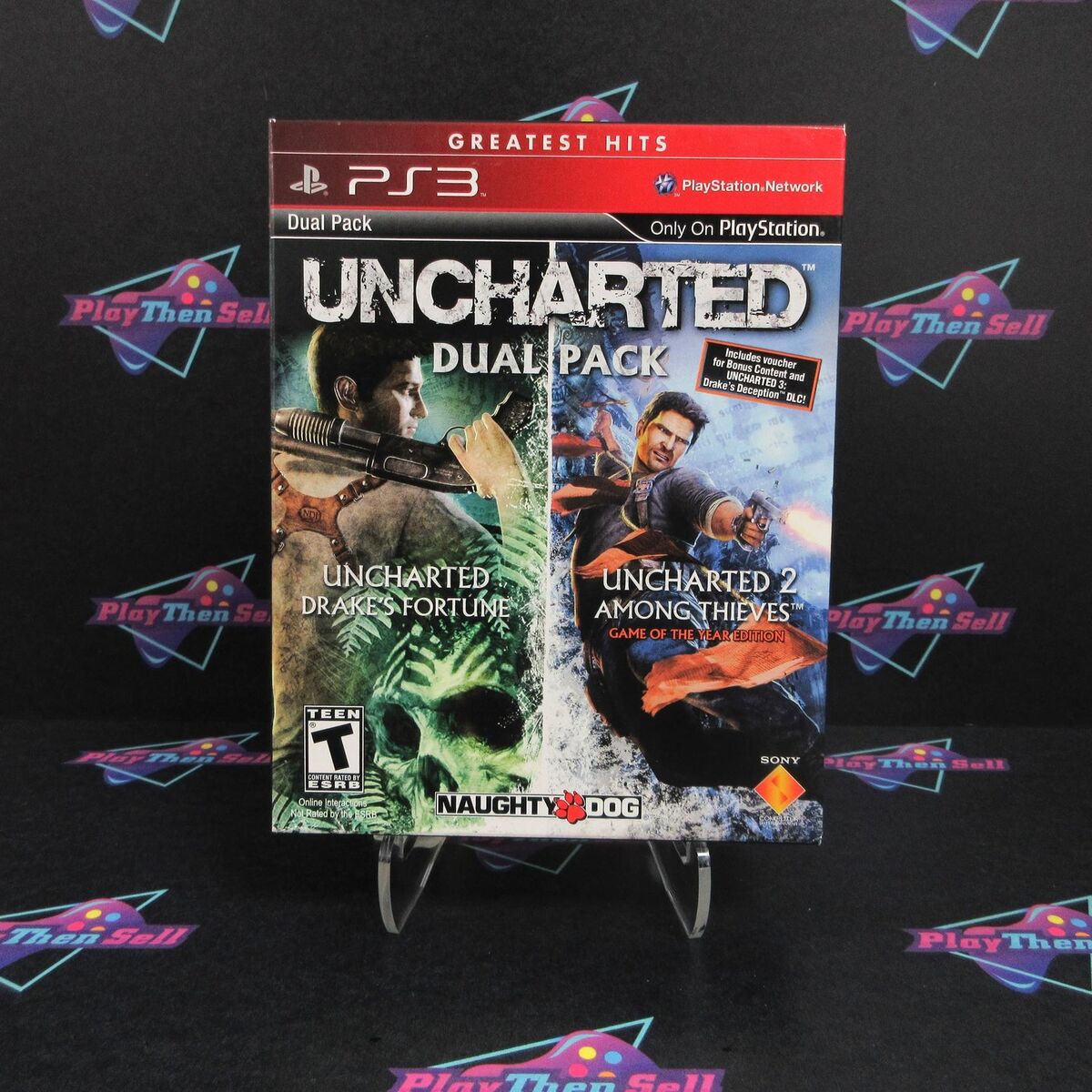  UNCHARTED Greatest Hits Dual Pack - Playstation 3