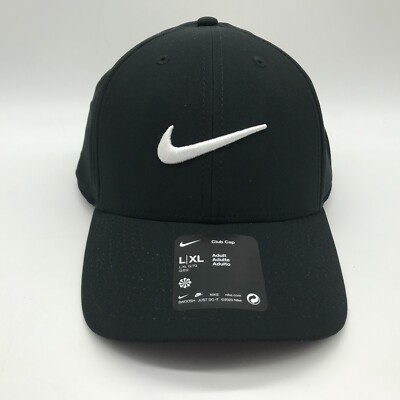 mens nike cap black