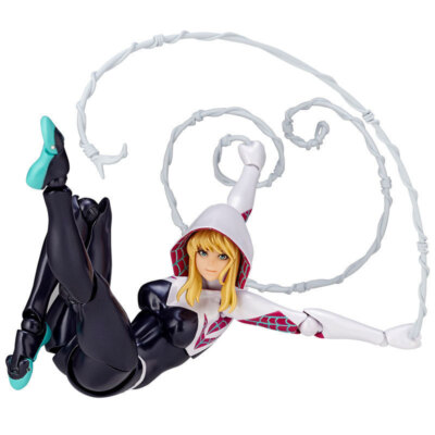 Statue PVC Spider-Woman Gwen Stacy - Neuf Sous Boîte, Figurine De Collection Animation