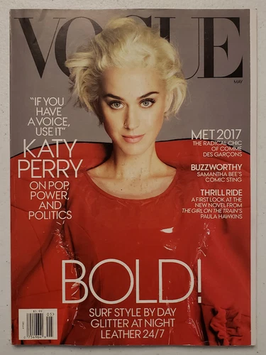 Vogue Magazine May 2017 Katy Perry~Willy Wonka~Fashion Ads