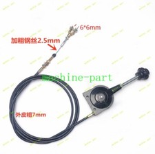 Hand Throttle Cable Excavator Boat Harvester Controller For Komatsu Doosan