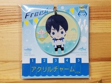 Free Iwatobi Swim Club Prize Acrylic Figure keychain Keyring Haruka Nanase