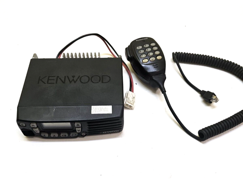 Radio Mobile Kenwood TK-8160-E UHF 440-470 MHz 25W - Avec Micro Clavier - Testée Et Nettoyée