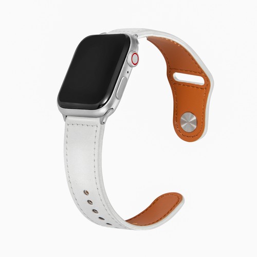 Leather Strap iWatch Band For Apple Watch Ultra 8 7 6 SE 38/40/41/42/44/45/49mm - Zdjęcie 9 z 26