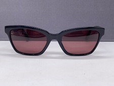 Woman Sunglasses Black Large Vintage 80s Retro France
