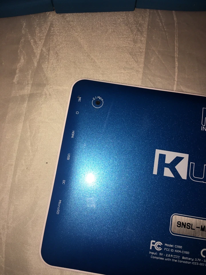 KD Interactive Kurio 7 Kids' Tablet 7" Cl1100 LCD Broken - Image 3 of 4