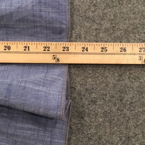 Skirt 100% Cotton Girl Sz 5/6 Blue Chambray Ruffle Tiered Maxi Mom & Pop's Kids - Picture 8 of 8