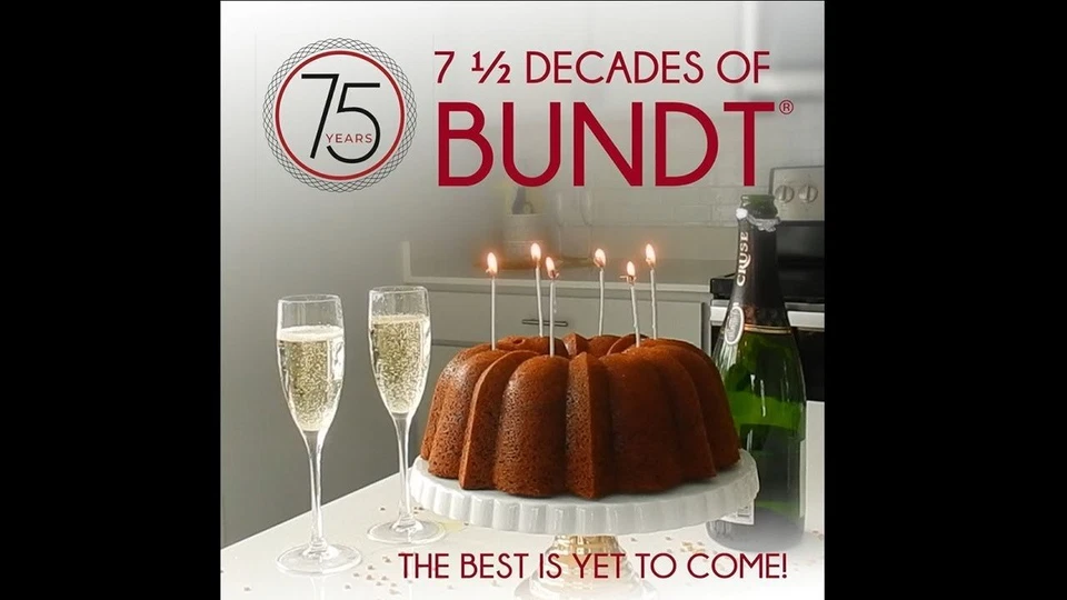 Nordic Ware Translucent Bundt Cake Keeper + Bundt Pan - Image 3 of 3