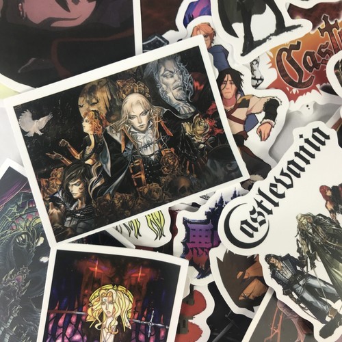 50 Piece Castlevania Phone Laptop Water Bottle Decal Sticker Pack - Picture 8 of 9