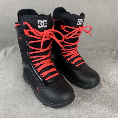 DC Karma Women's Snowboard Boots Size 8 Black Liner Lace Up NEW - 第 1/11 張圖片