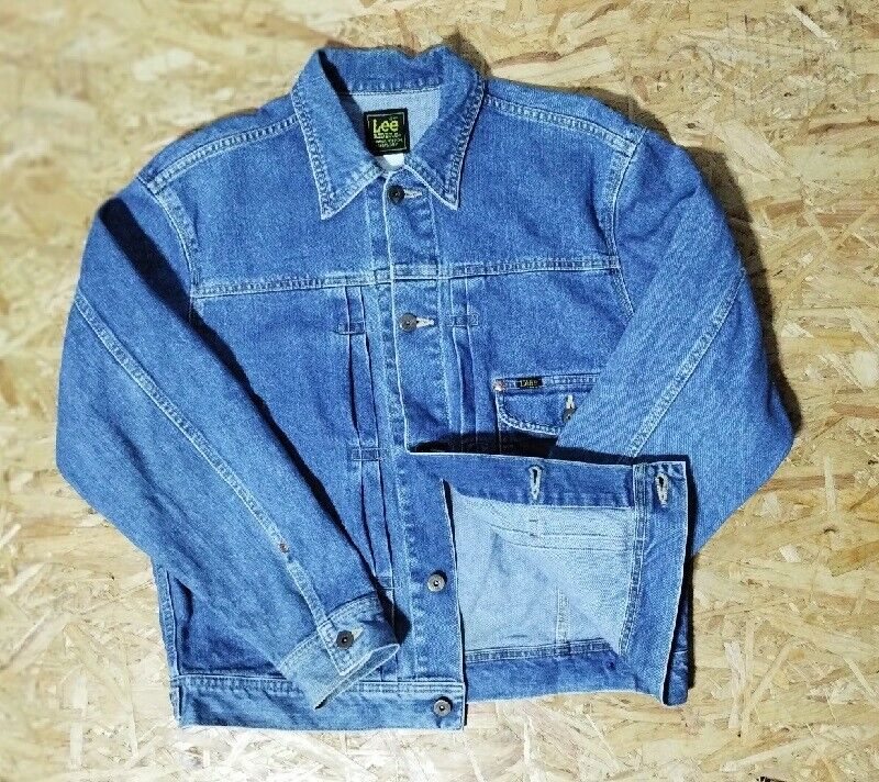 80s-90s LEE Cowboy Denim Jacket. 