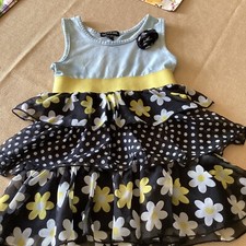 Girls spring summer tank dress George sz 4 5 XS