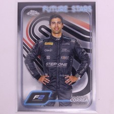 2024 Topps Chrome Formula 1 F1 Juan Manuel Correa #34