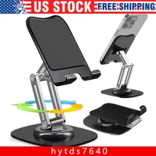 Adjustable Cell Phone Stand Holder Desk Dock Mount For iPad iPhone Kindle Tablet