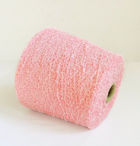 Italian Cotton Boucle Knitting Yarn, 10.6 oz / 300 grams Balls / Cone - Picture 4 of 4