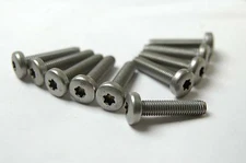 M8 X 1.25 X 35M TORK HEAD MACHINE SCREWS LOT OF 10 (L-1-4-2-1)