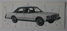 CHRYSLER LeBARON ANTIROUILLE 1970s brochure - French - Canada - ST501000518