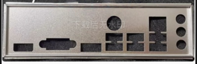 For MSI PRO H610M-G WIFI DDR4 Motherboar Backplate I/O Shield