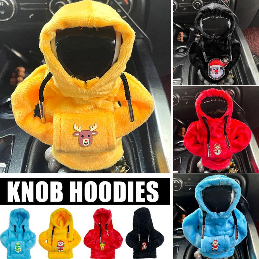 Hoodie Car Gear Shift Cover Fashion Gearshift Hoodie Car Gear