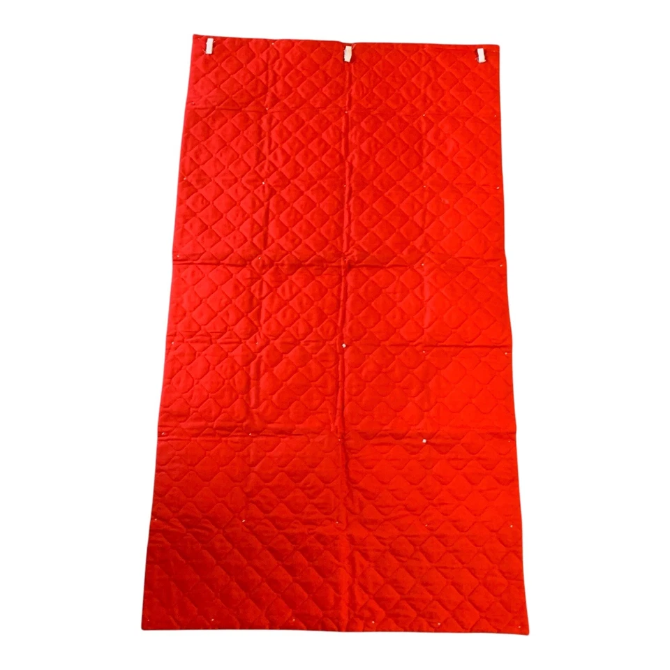 Christmas Advent Fabric Nativity Tapestry Calendar Holiday Handmade Big 43 x 24” - Image 2 of 4