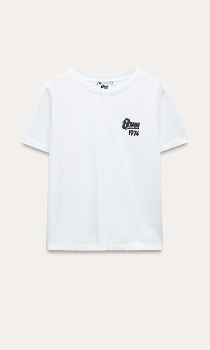 ZARA DAVID BOWIE T-SHIRT