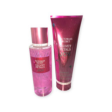 Victoria s Secret Velvet Petals Joy Shimmer Fragrance Mist Lotion Duo Set New